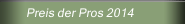 Preis der Pros 2014